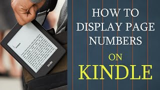 How to display page numbers on Kindle [upl. by Primavera]