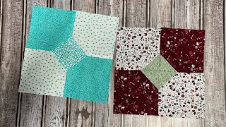 Bow tie quilt block tutorial [upl. by Adierf]