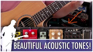 Acoustic Guitars NEED Pedals Too  Acoustic Pedalboard Walkthrough [upl. by Aehta598]