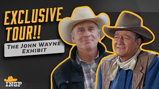 Exclusive Tour with Ethan Wayne  John Wayne An American Experience Exhibit [upl. by Sy]