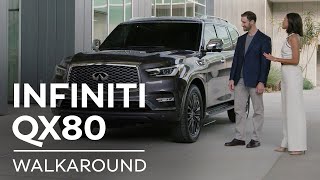 2022 INFINITI QX80 Walkaround [upl. by Lissak]