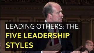 The 5 Leadership Styles [upl. by Yraek]