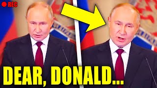 WATCH PUTIN ISSUE TERRIFYING WARNING TO TRUMP [upl. by Brenner]