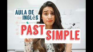 Past Simple  Aula de inglês [upl. by Nashom]