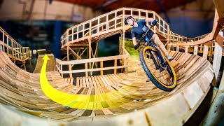 The Worlds Longest Indoor Mountain Bike Trail [upl. by Corson]