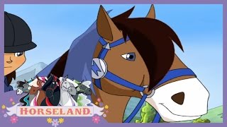 Horseland Back In The Saddle Again  Season 1 Episode 3 Horse Cartoon 🐴💜 [upl. by Esorbma]