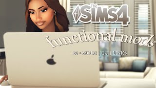 Realistic and Functional Mods You Need to Try Now Mods amp CC w Links  The Sims 4 Mods [upl. by Delahk]