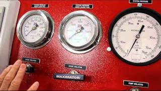 Pressure Testing Bench Demo [upl. by Alithia]