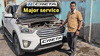 Hyundai Creta petrol Major Service [upl. by Thomasa]