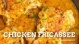 Chicken Fricassee Cajun Style Smothered Chicken [upl. by Anhej]