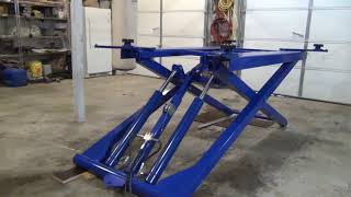 Harbor Freight Automotive Scissor Lift An In depth Look [upl. by Atteniuq609]