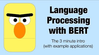 Language Processing with BERT The 3 Minute Intro Deep learning for NLP [upl. by Mahan]