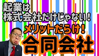 【弁護士解説】合同会社のメリット！起業する人必見！株式会社との違いは？どっちにすべきなのか弁護士が解説します！ [upl. by Yrannav181]