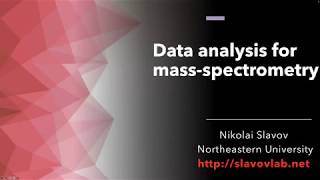 Analysis of mass spectrometry data and other omics datasets [upl. by Aynatal222]