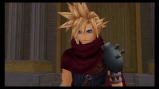 Sora vs Cloud  Kingdom Hearts 15 HD [upl. by Noved]