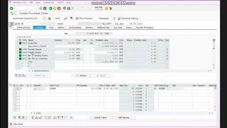 How to add Freight or Transport Charges in SAP PO [upl. by Ensoll]