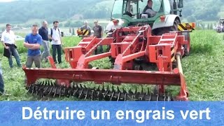 Comment détruire un engrais vert  with subtitles englishfrançaisitaliano Juin 2013 [upl. by Desimone]