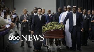 Muhammad Ali Funeral  Thousands Expected [upl. by Nywrad]