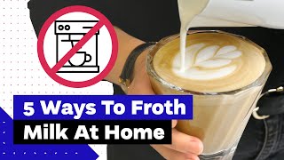 How To Froth Milk At Home Best Milk Frothers Review [upl. by Kirenoj]