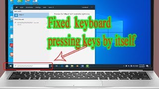 How to fix laptop keyboard auto pressing [upl. by Lianne129]