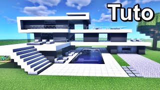 TUTO VILLA MODERNE MINECRAFT [upl. by Winfield307]