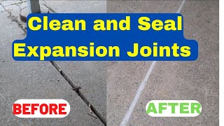 Filling Expansion Joints Using Self Levelling Sealant [upl. by Htabmas]