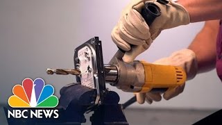 How To Demolish An Old Hard Drive And Keep Your Data Safe  NBC News [upl. by Aserej382]