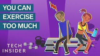 What Too Much Exercise Does To Your Body And Brain [upl. by Winebaum]