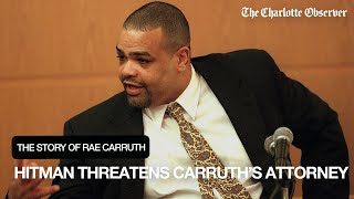 Hitman Van Brett Watkins Threatens Carruths Attorney In Court [upl. by Abbottson]