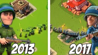 What Boom Beach Troops USED to Look Like [upl. by Eiveneg331]