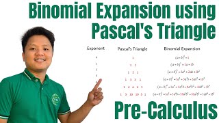 Binomial Expansion Using Pascals Triangle  PreCalculus [upl. by Naimaj]