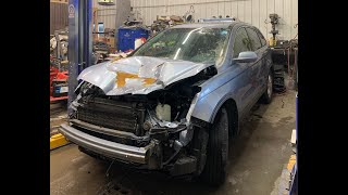 COPART Wrecked CRV Rebuild [upl. by Marvin]