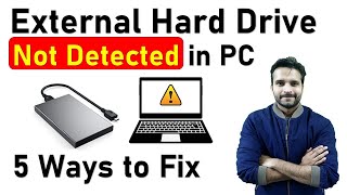 5 Ways to Fix External hard disks not getting detected in Windows 10 [upl. by Giah]