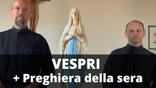 VESPRI 🟣 Preghiera Liturgica Della Sera [upl. by Hannavas]