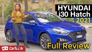 2021 Hyundai i30 Hatch review  Australia [upl. by Sansone313]