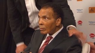 Muhammad Ali makes rare public appearance [upl. by Lorna610]