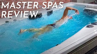 MASTER SPAS REVIEW Triathlon Tarens Challenger H2X 15d swim spa [upl. by Deehan]