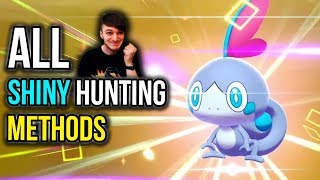 ALL Shiny Hunting Methods in Pokemon Sword amp Pokemon Shield  Shiny Hunting Guide [upl. by Alyehs407]