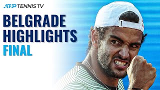 Matteo Berrettini vs Aslan Karatsev  Serbia Open 2021 Final Highlights [upl. by Ardni763]