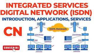 ISDN  Integrated Services Digital Network  Introduction Applications Services  Computer Network [upl. by Alikahs]