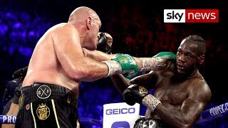 Tyson Fury beats Deontay Wilder in heavyweight rematch [upl. by O'Gowan421]