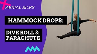 2 AERIAL HAMMOCK DROPS that are EASY for BEGINNERS [upl. by Dnyletak]