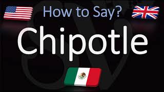 How to Pronounce Chipotle CORRECTLY Mexican Grill Pronunciation [upl. by Alek]