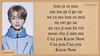 NCT U  Know Now Easy Lyrics [upl. by Aehr]