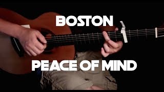 Boston  Peace Of Mind  Fingerstyle Guitar [upl. by Kemble244]