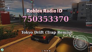 Tokyo Drift Trap Remix Roblox ID  Roblox Radio Code [upl. by Hsinam]