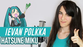 Hatsune Miku  levan Polkka cover español [upl. by Llerrad]