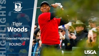 2019 US Open Tiger Woods Finishes With a Flourish [upl. by Stafani986]