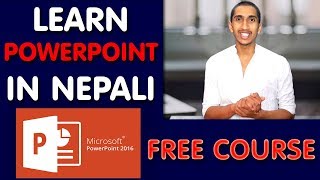 Ms PowerPoint Complete Tutorial In Nepali [upl. by Ahsela641]