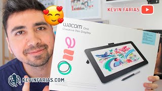 Wacom ONE  Unboxing y Reseña de Animación 2D 👨🏻‍🎨 Kevin Farias [upl. by Cassiani561]